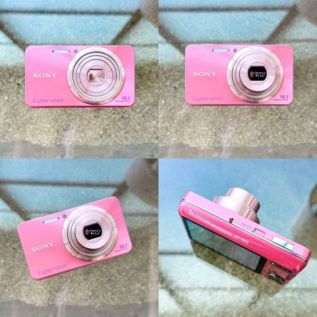 Sony Cybershot DSC-W570 in Pink